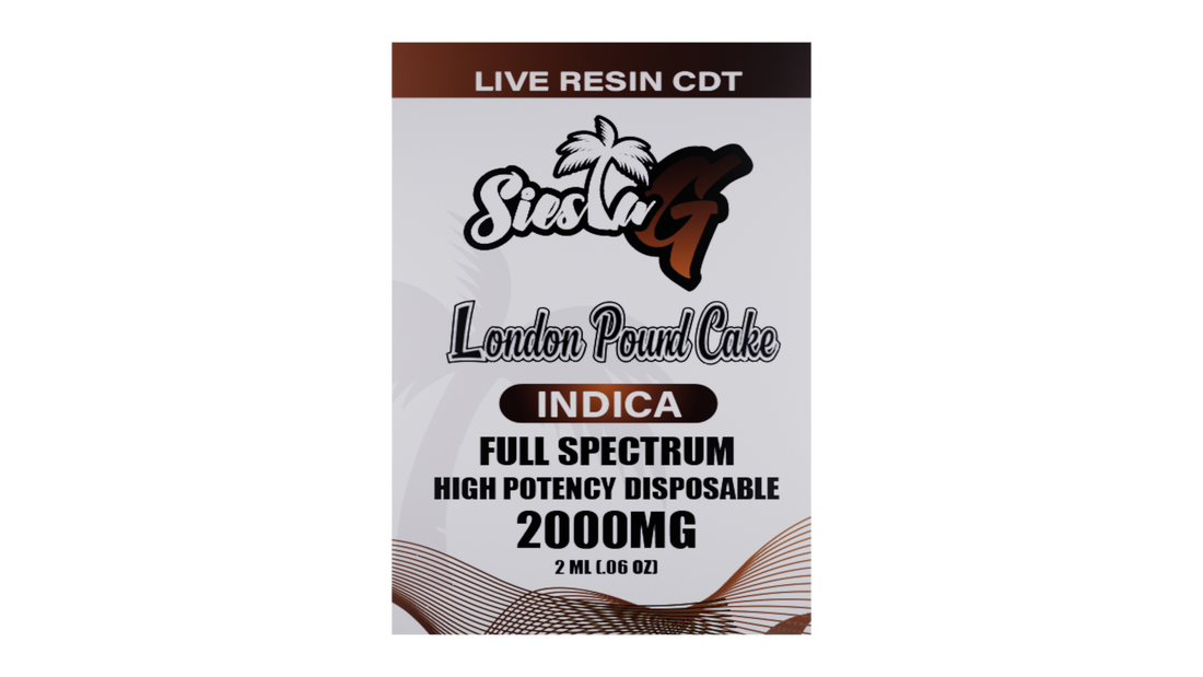 Siesta G 2G - London Pound Cake (Indica)