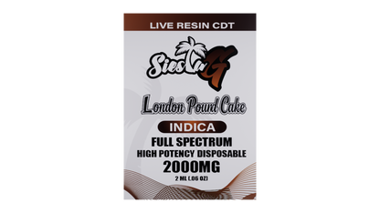 Siesta G 2G - London Pound Cake (Indica)