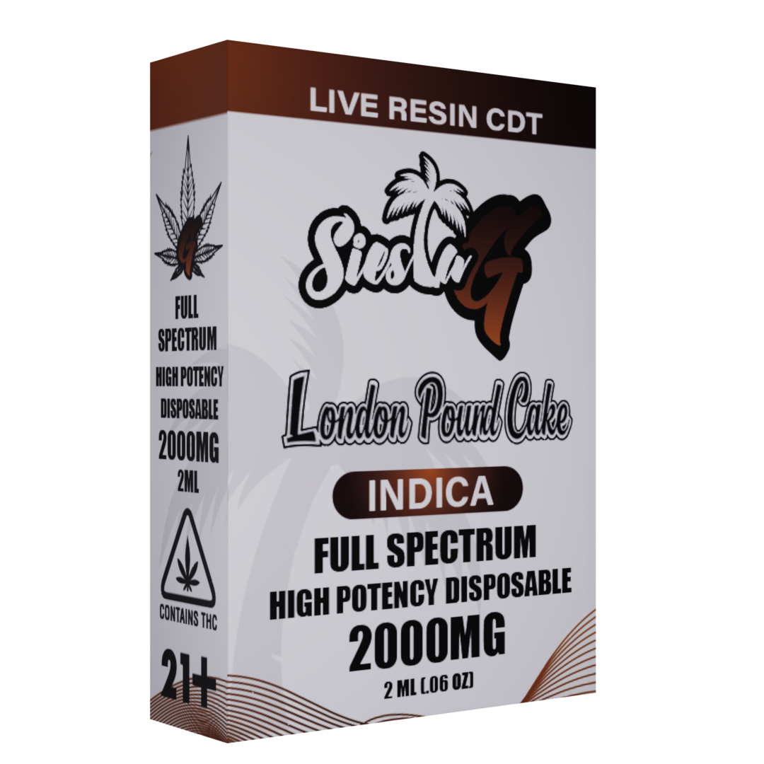 Siesta G 2G - London Pound Cake (Indica)