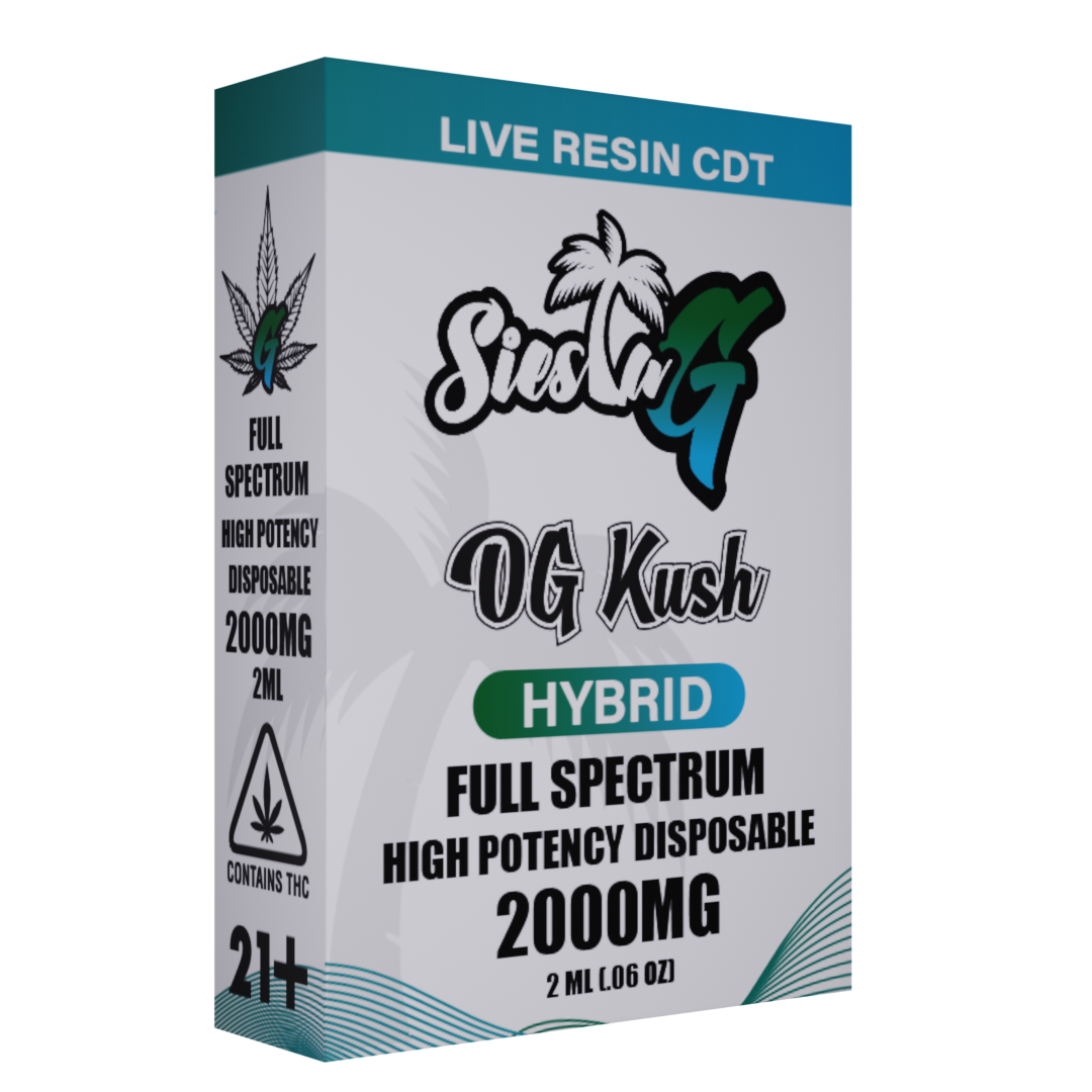 Siesta G 2G - OG Kush (Hybrid)