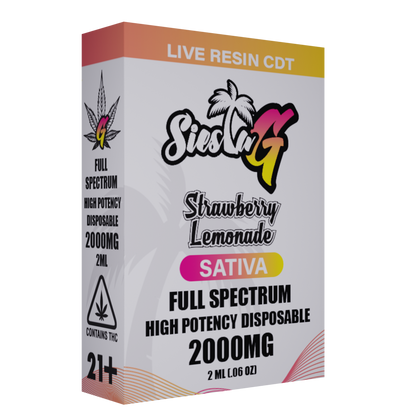 Siesta G 2G - Strawberry Lemonade (Sativa)
