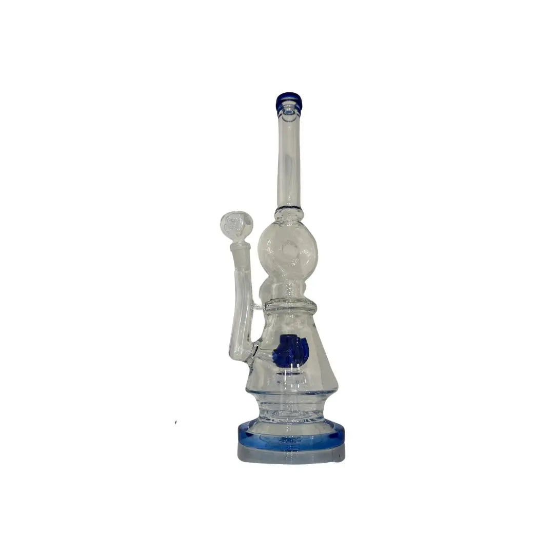 Glass Double Percolator Bong With Water Recycler Siesta G Siesta G Dispensary
