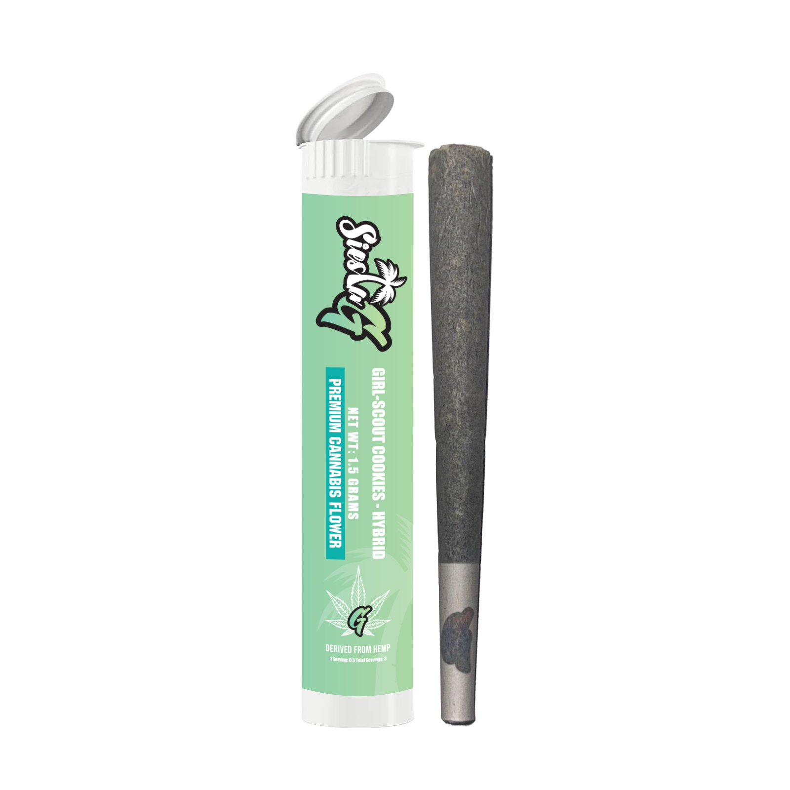 Hemp Pre Rolls Girl Scout Cookies Pre-Roll Siesta G Dispensary Siesta G
