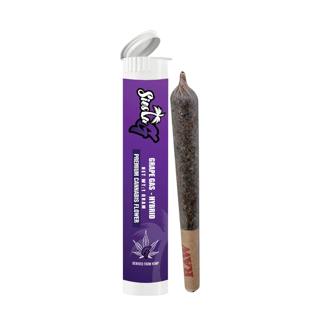 Premium Flower Grape Gas Exotic Hybrid Pre-roll Siesta G Dispensary Siesta G Dispensary