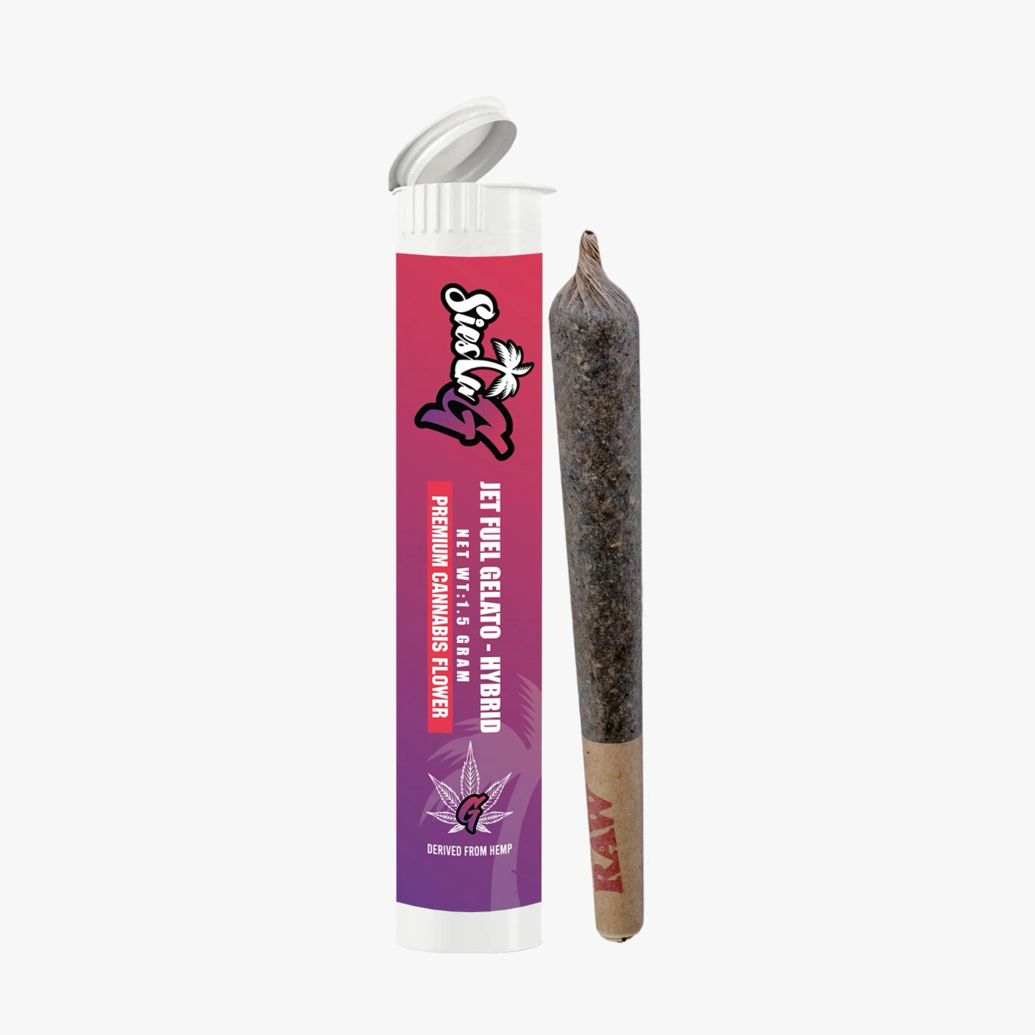 Hemp Pre Rolls Jet Fuel Gelato Pre-Roll Alien Forces LLC Siesta G Dispensary