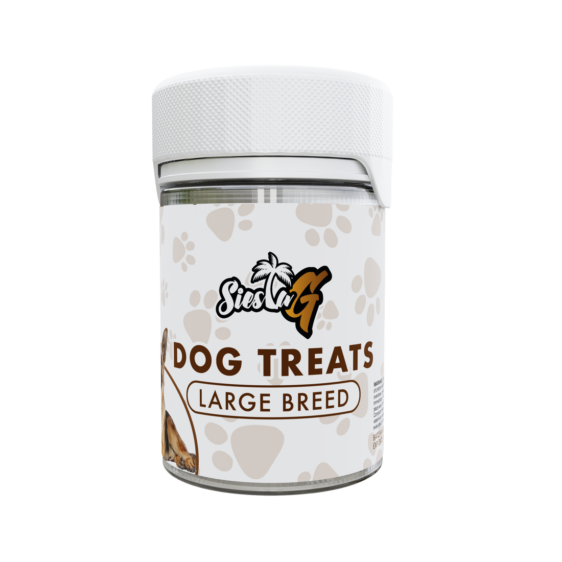Siesta G - Dog Treats - 20ct - 15 mg per pc- 300mg total per bag (Large Breed) Alternative Health Distributioin Siesta G