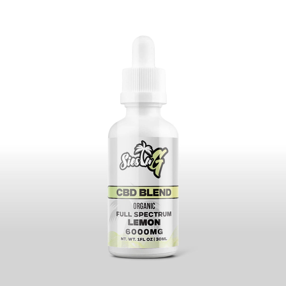 CBD Tincture 6000mg Extra Strength Drops Lemon
