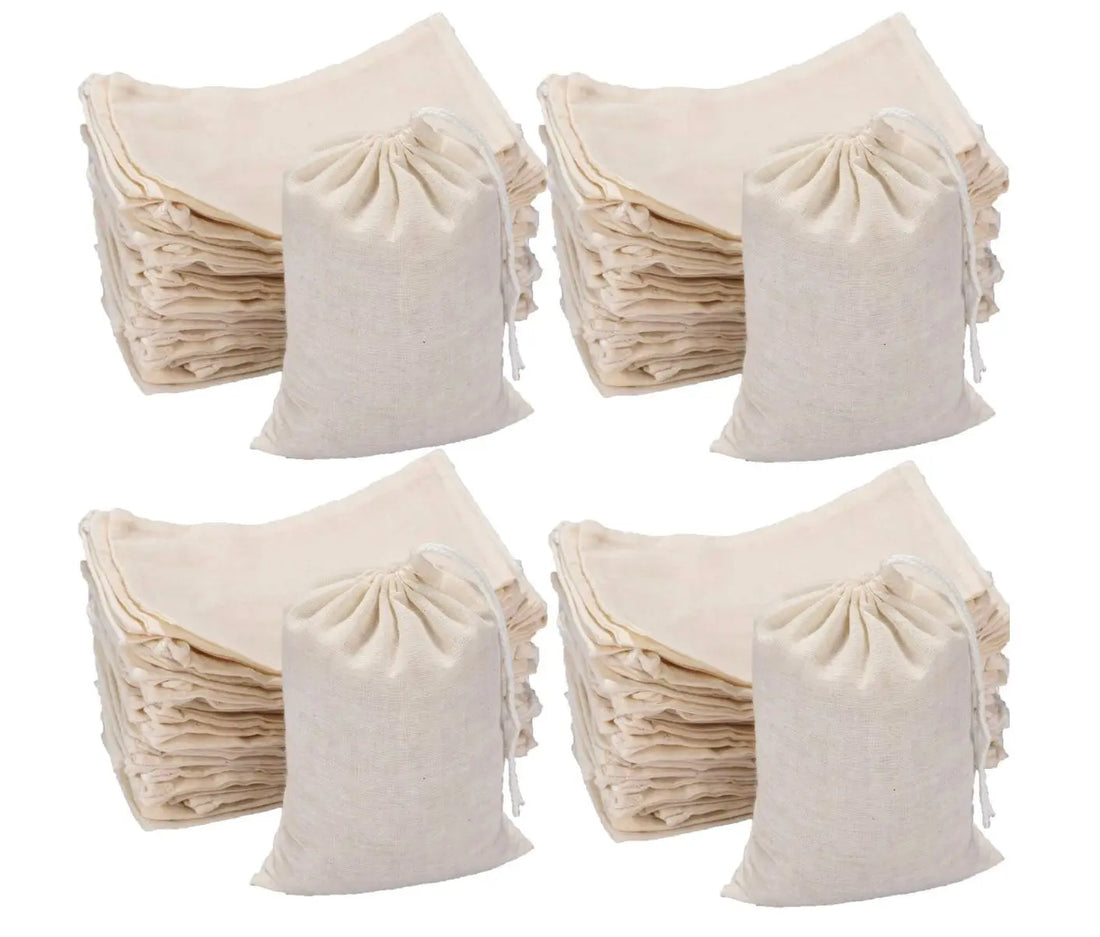 Muslin Drawstring Bag Siesta G  Siesta G Dispensary