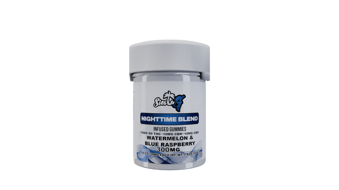 Night Time Gummies - Watermelon Blue Razz