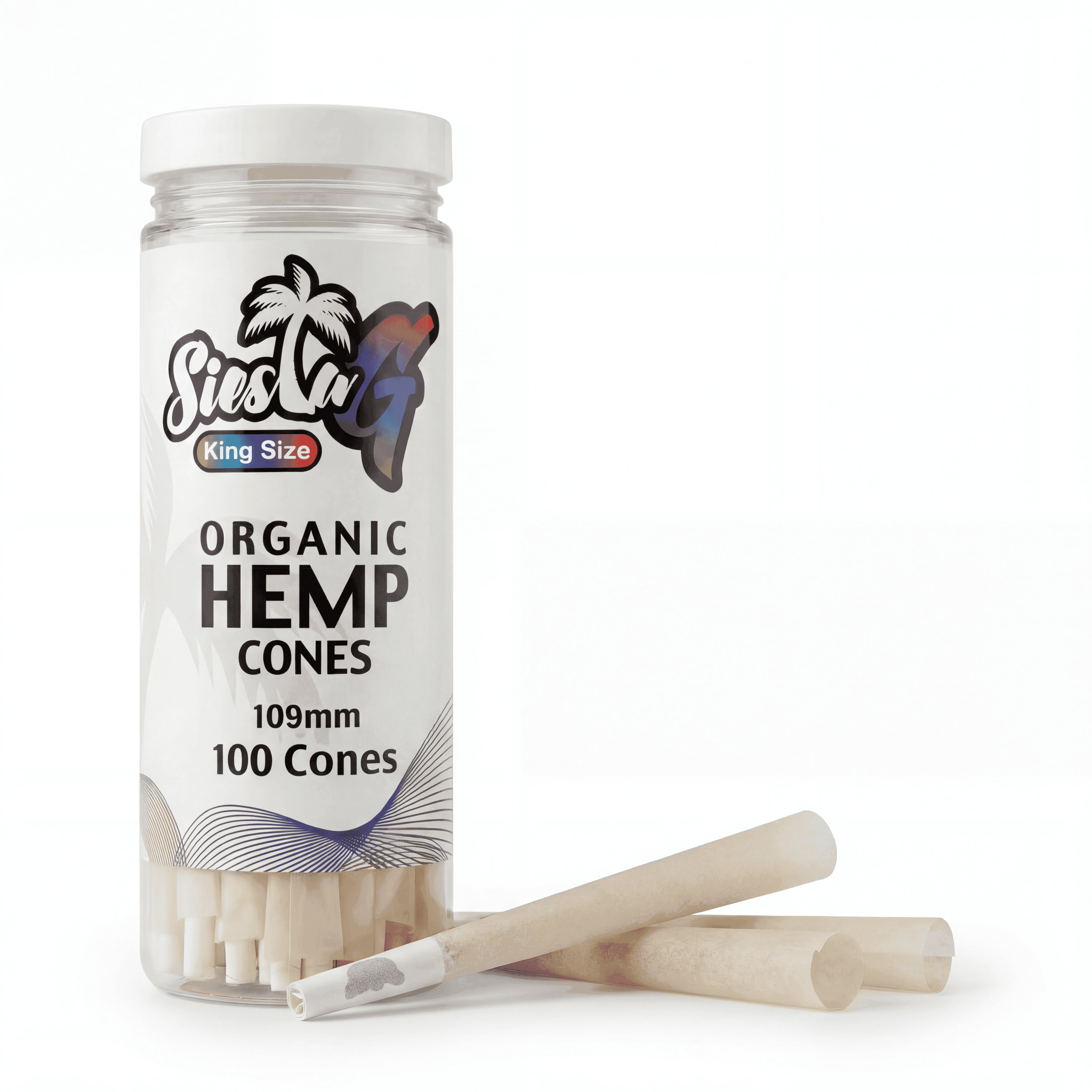 Organic Hemp Pre-Roll Cones Dog Walkers (50CT)