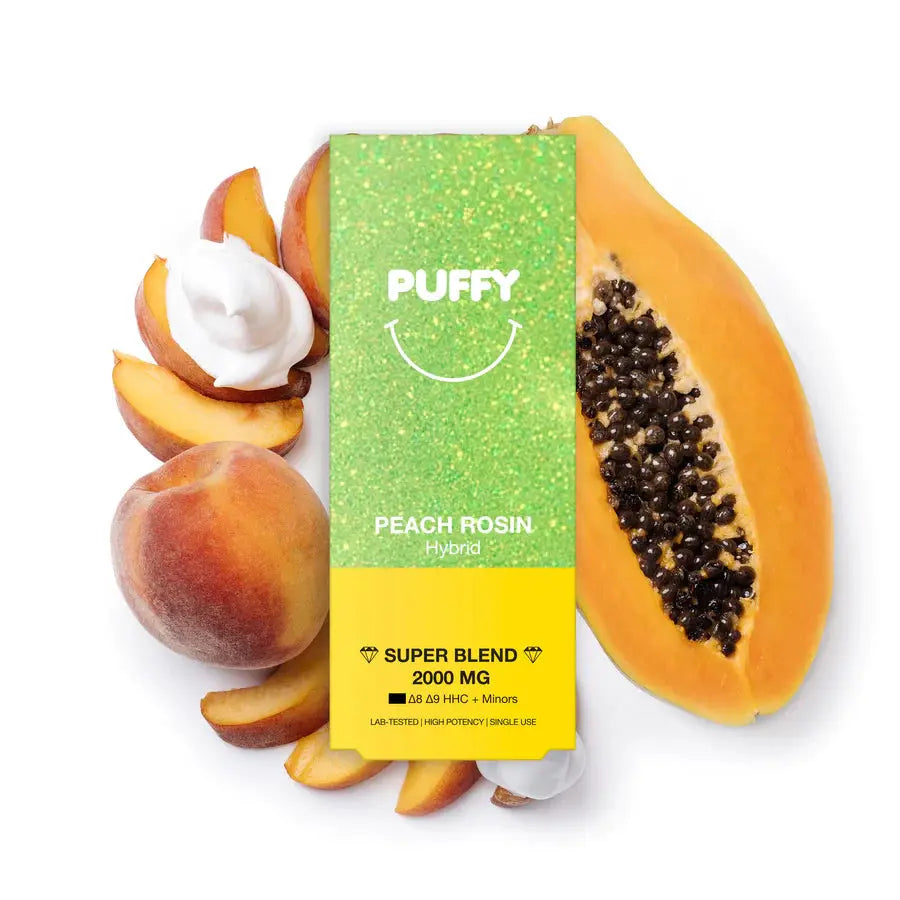  PUFFY 2G - Peach Rosin (Super Blends) Siesta G Dispensary Siesta-G 