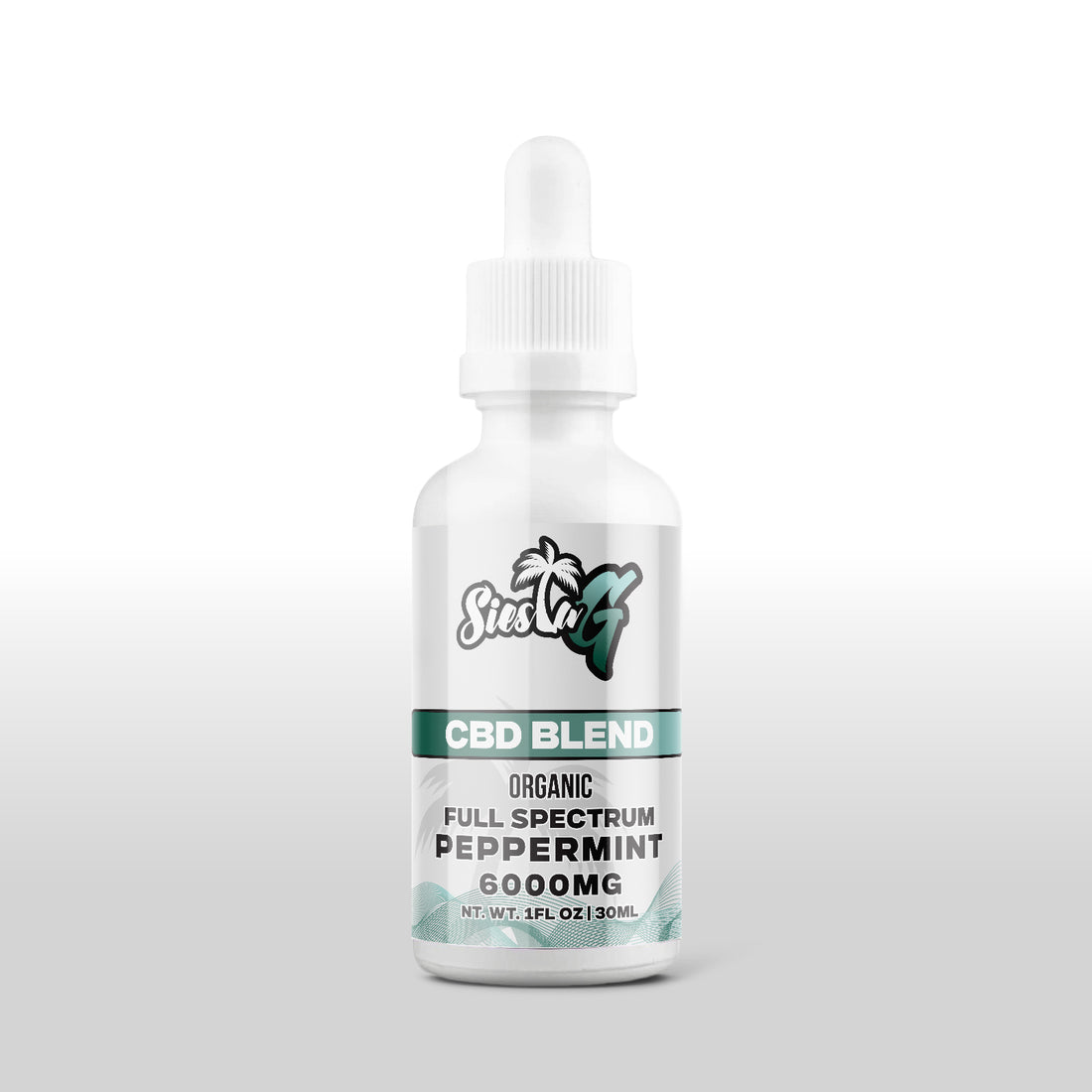 CBD Tincture 6000mg Extra Strength Drops Peppermint