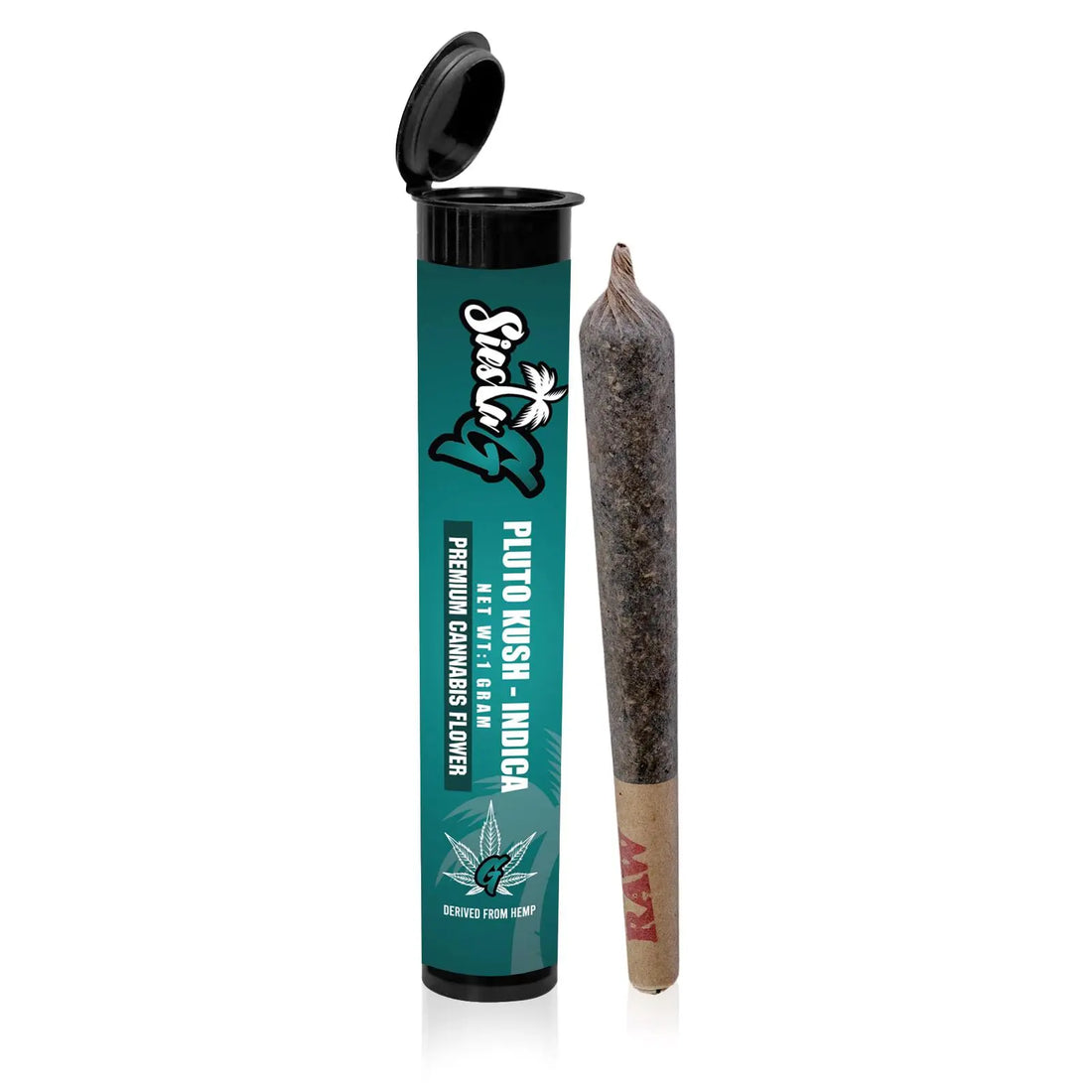 Hemp Pre Rolls Pluto Kush THC Pre-roll Siesta G Dispensary  Siesta G Dispensary Single-1-Gram-Pre-Roll