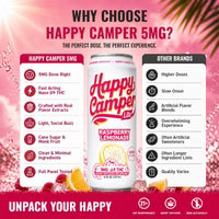 Happy Camper 5mg D9 THC Drink