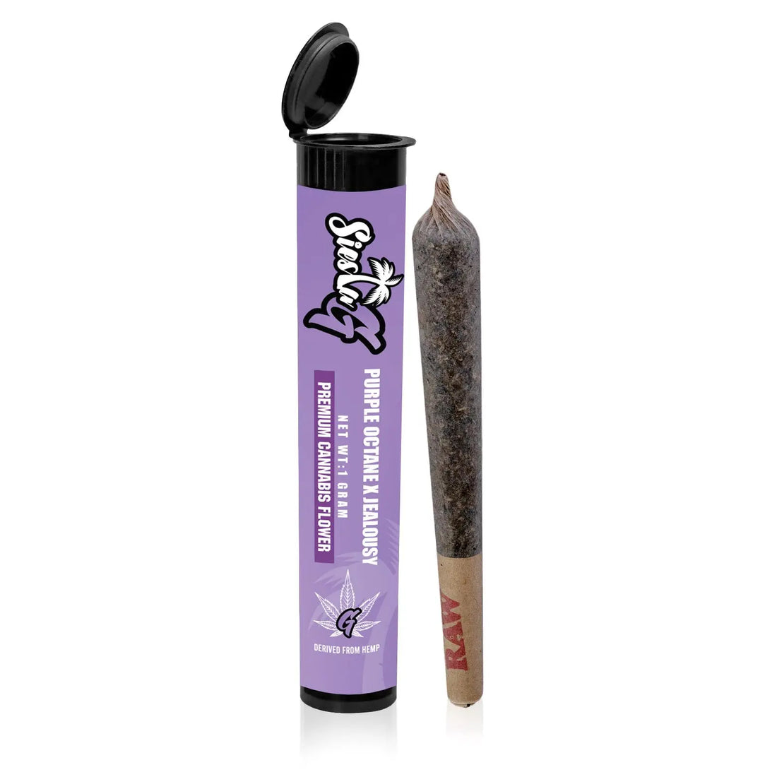 Premium Flower Purple Octane Jealousy Exotic Pre-roll Siesta G Dispensary Siesta G Dispensary