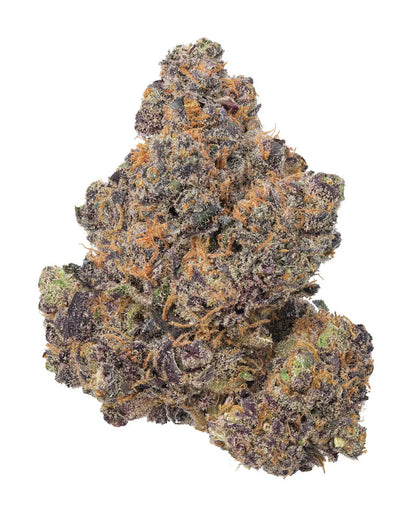 Premium Flower Purple Poison Indica Alternative Health Distributioin Siesta G Dispensary