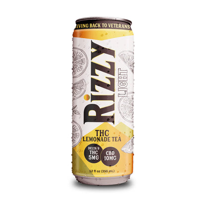 Food &amp; Beverages Rizzy Delta 9/CBD Lemondade Tea Alternative Health Distributioin Siesta G Delta 9/CBD:Rizzy Light THC Lemonade Tea 5mg D9/10