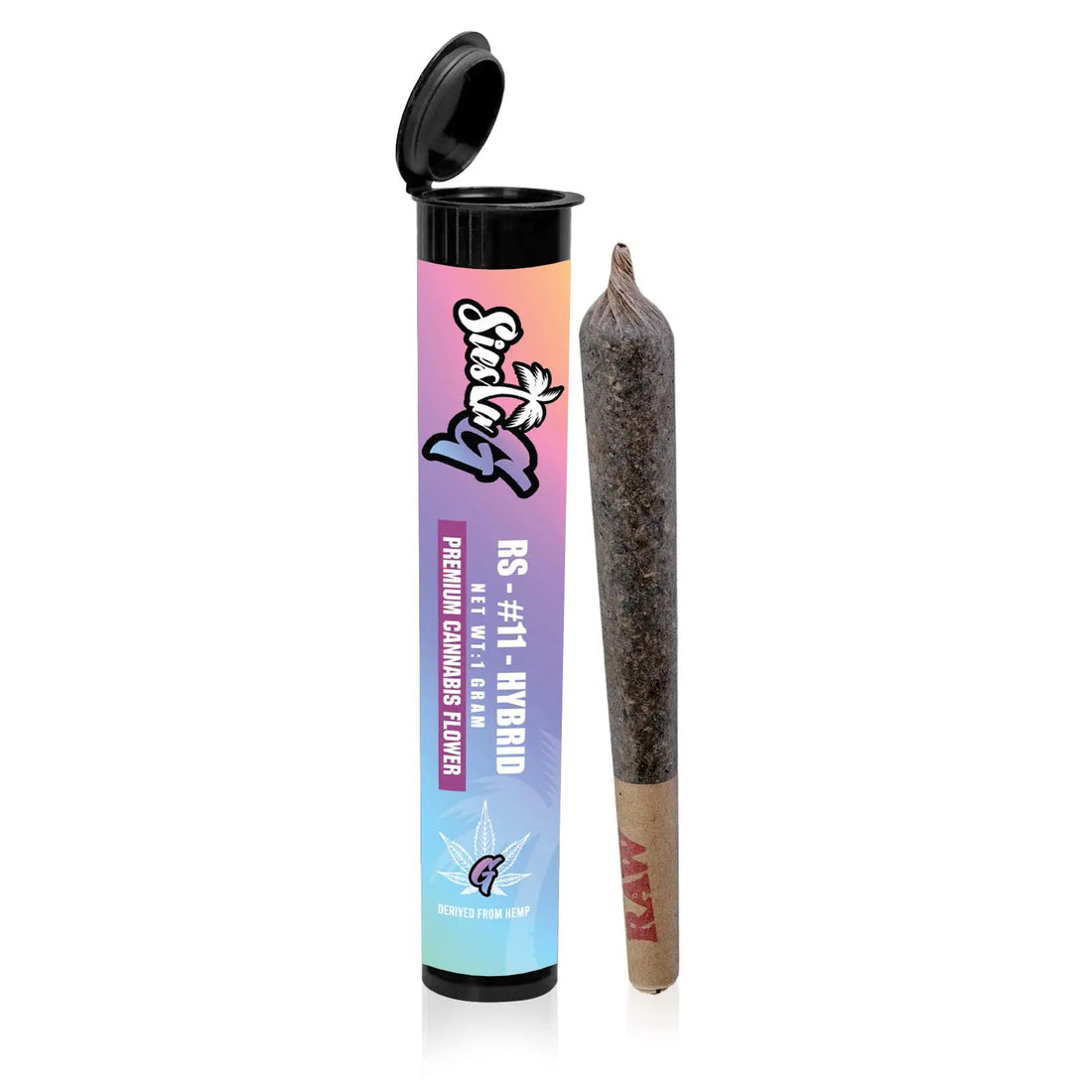 Premium Flower Rainbow Sherbert 11 AKA &quot;RS-11&quot; Pre-roll Siesta G Dispensary Siesta-G Single-1-Gram-pre-roll