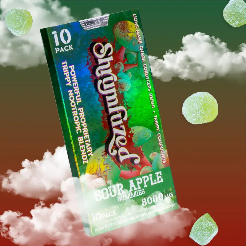 Shrumfuzed Mushroom Edibles Siesta G Siesta G Dispensary 10-Pack-8000MG-Sour-Apple