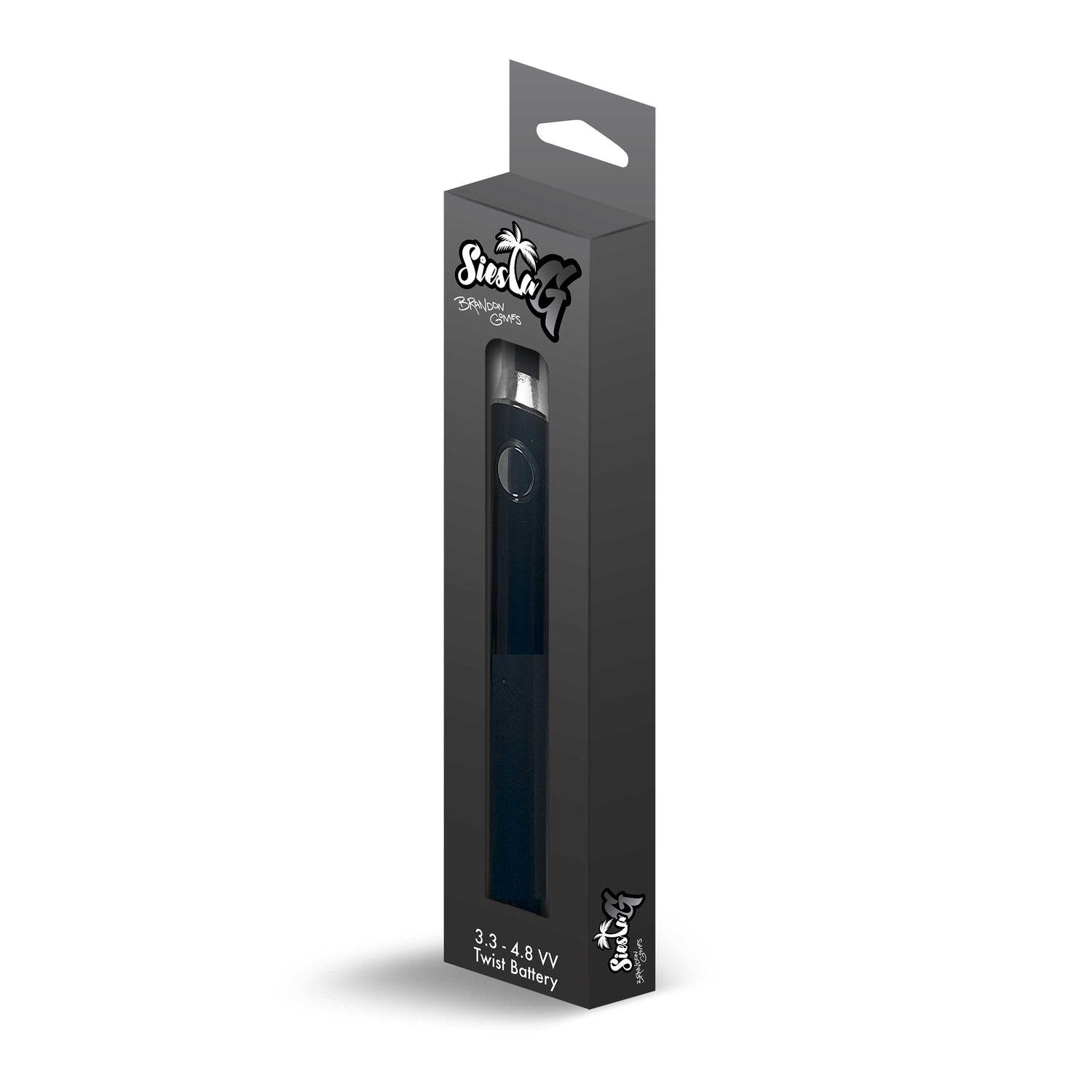 Vape Battery 650 MAH Siesta G Custom Variable Voltage Vape Battery 650 MAH Siesta G Custom Variable Voltage
