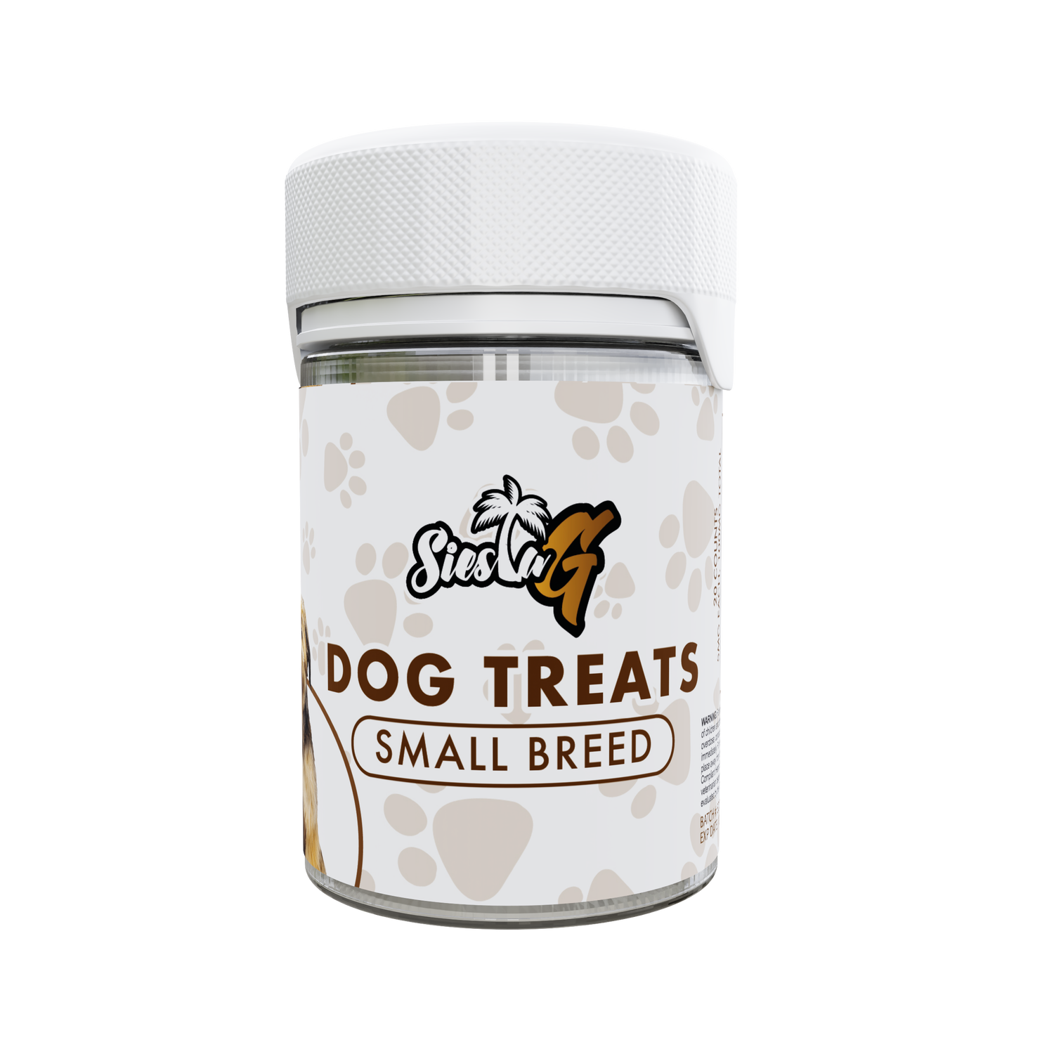 Siesta G - Dog Treats - 20 ct - 5 mg per pc - 100 mg total bag (Small Breed) Alternative Health Distributioin Siesta G