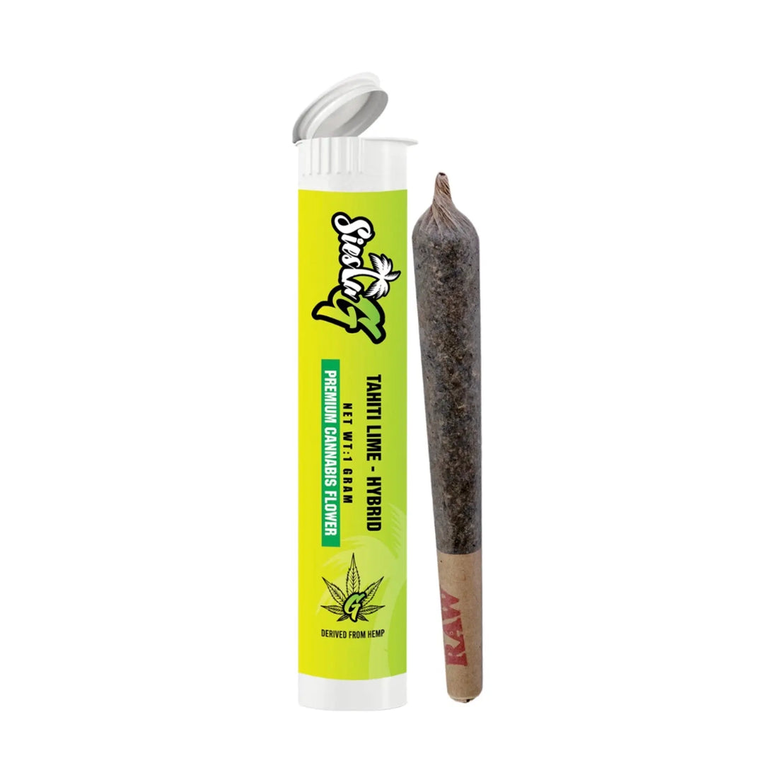 Hemp Pre Rolls Tahiti Lime Pre-Roll Alternative Health Distributioin Siesta G Dispensary
