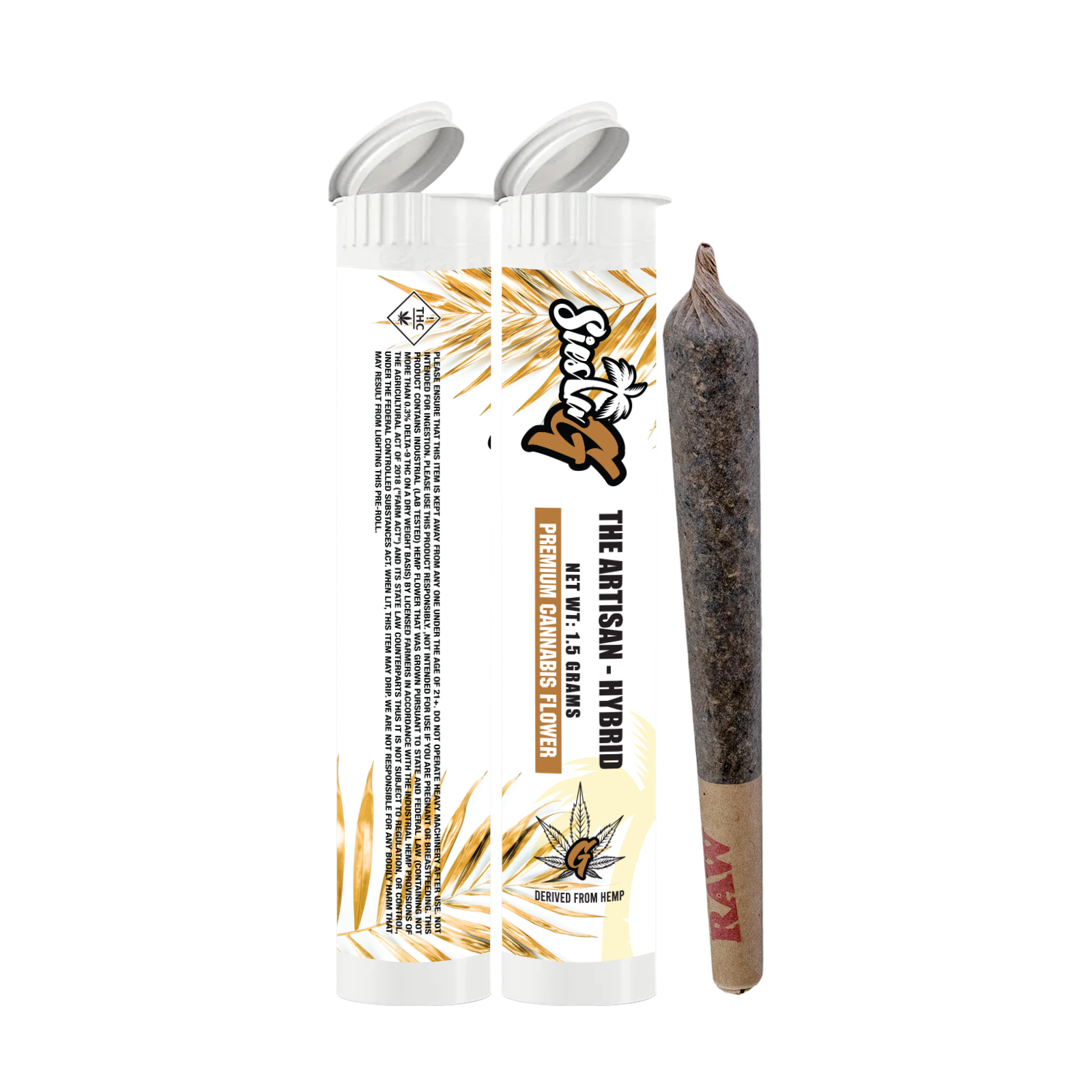Hemp Pre Rolls The Artisan Exotic Pre Roll Siesta G Siesta G Dispensary