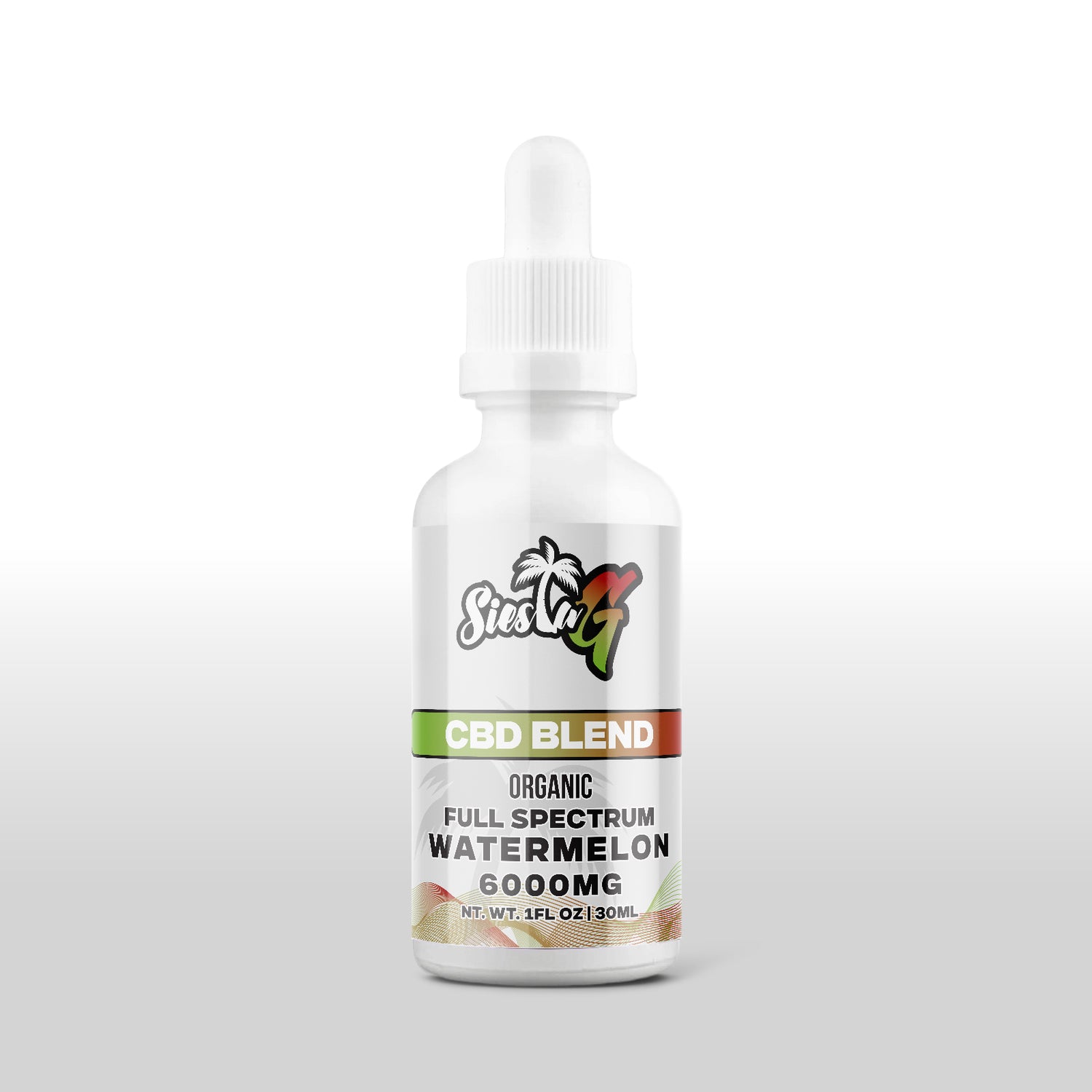 CBD Tincture 6000mg Extra Strength Drops Watermelon