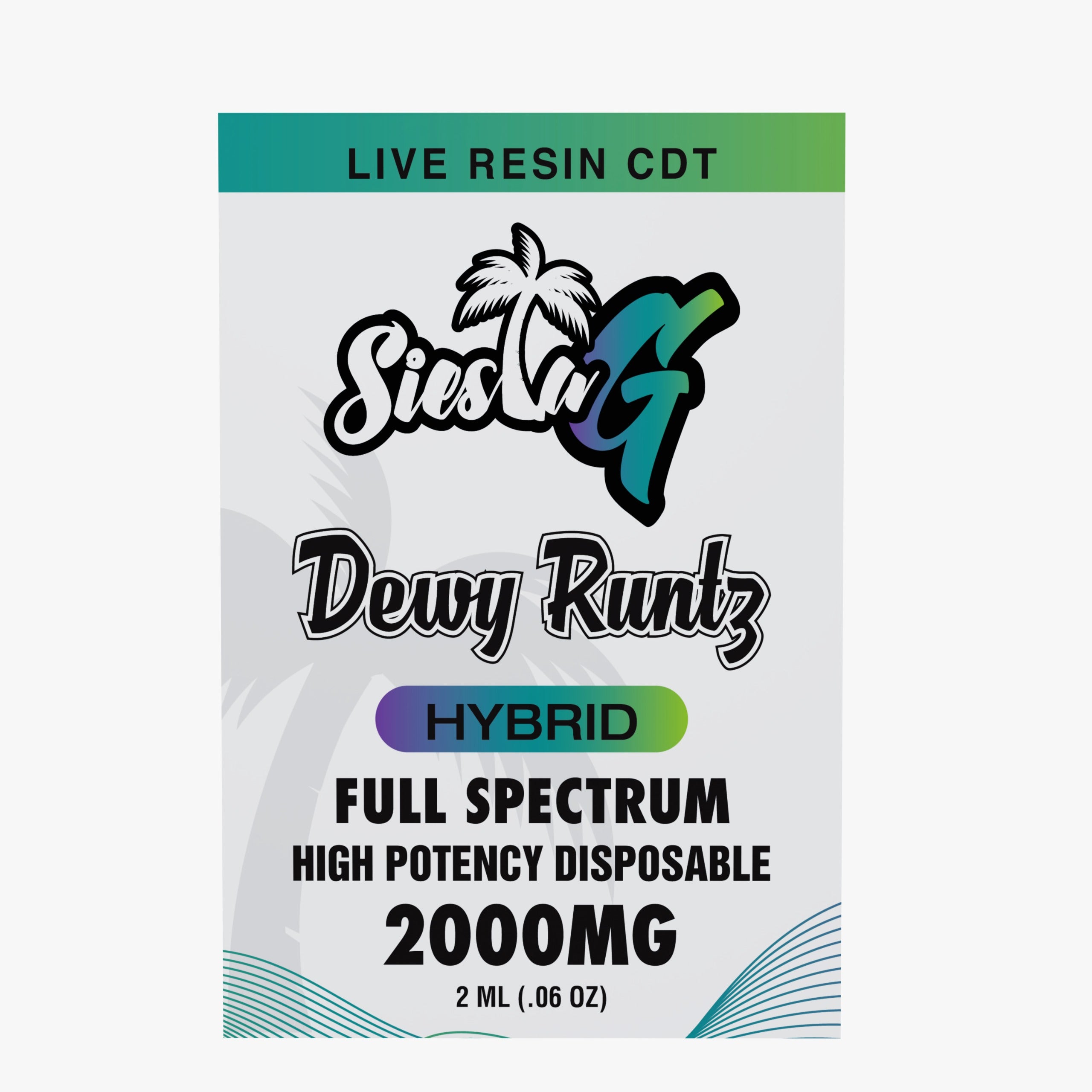 Siesta G 2G - Dewy Runtz (Hybrid)