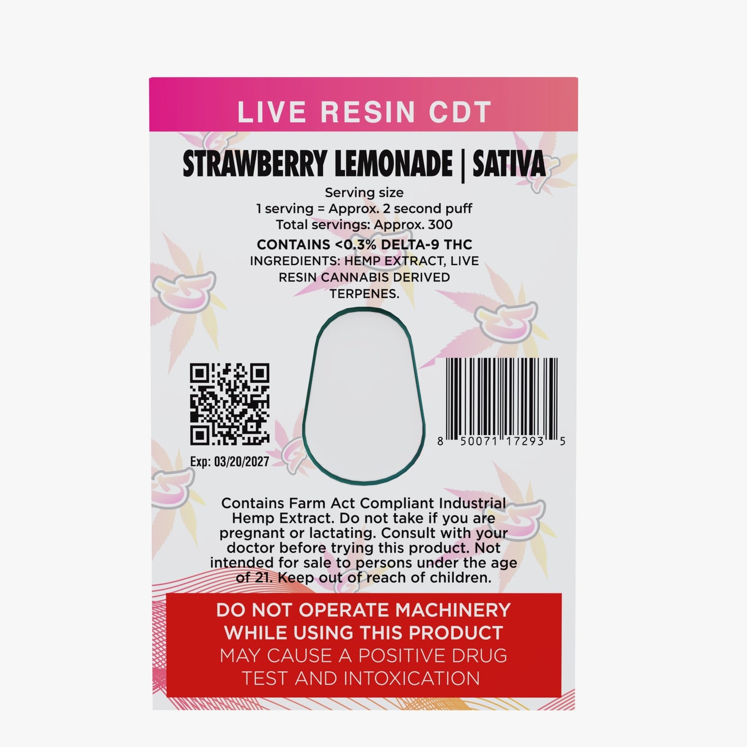 Siesta G 2G - Strawberry Lemonade (Sativa)
