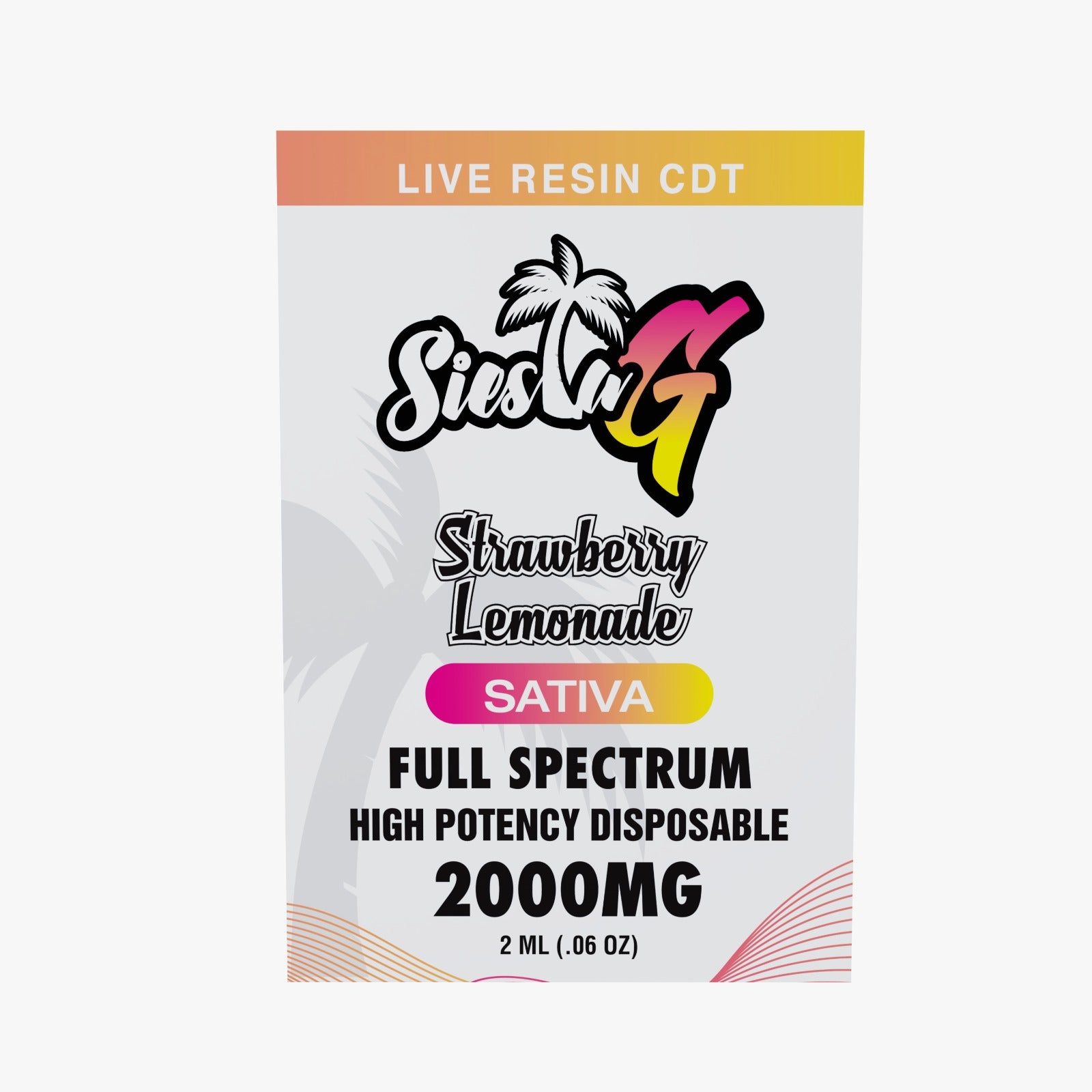 Siesta G 2G - Strawberry Lemonade (Sativa)