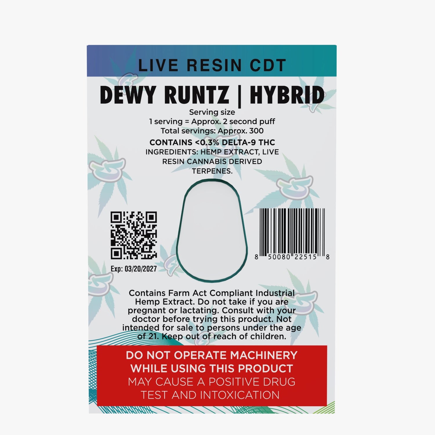 Siesta G 2G - Dewy Runtz (Hybrid)